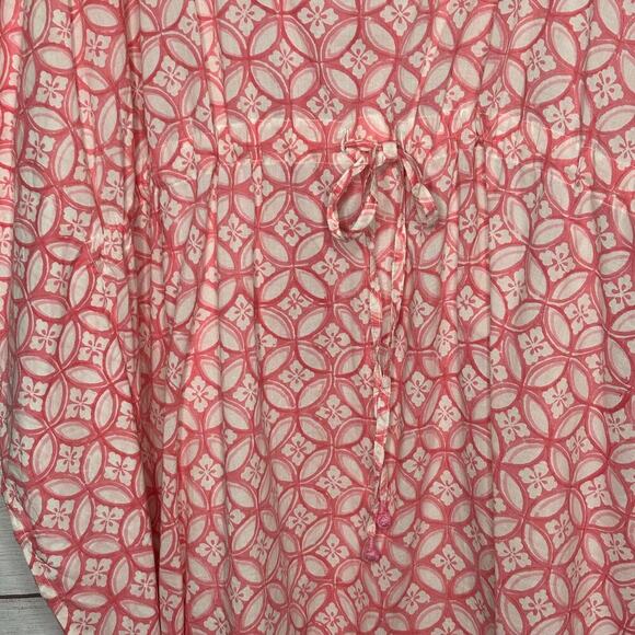 Pax Philomena Nina Pink Short 100% Cotton Trendy Barbie Kaftan Size One Size - Picture 7 of 9